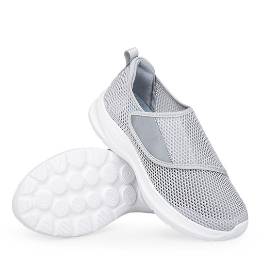 Damen Atmungsaktive Slip-On Sneakers mit flexibler Sohle EB