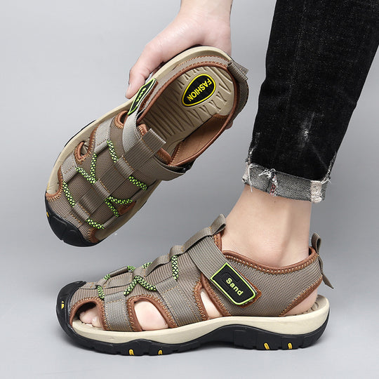 Damen Sportliche Freizeitsandalen mit rutschfester Sohle und verstellbaren Riemen EB
