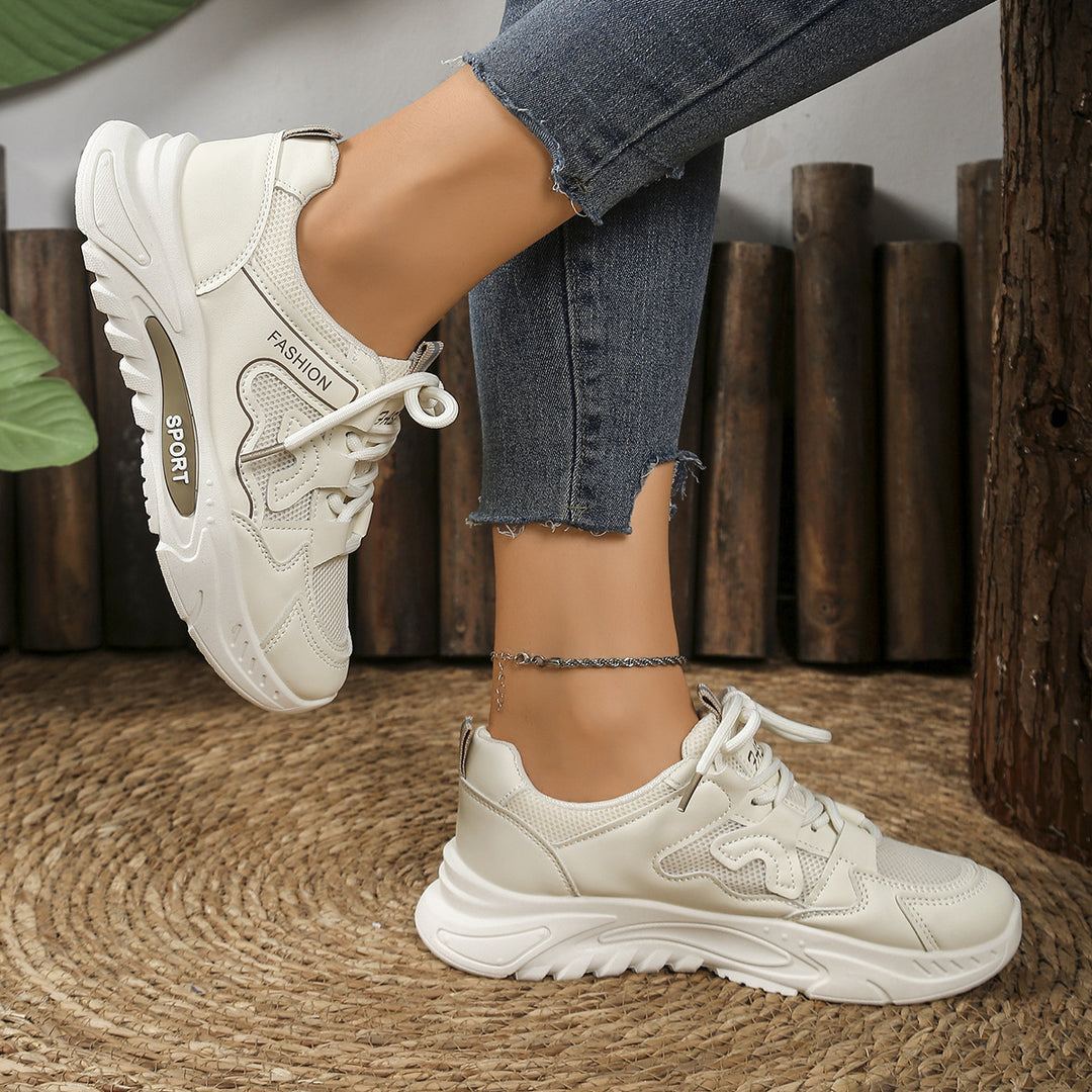 Damen Sportliche Lauf-Sneaker mit bequemer Dämpfung und atmungsaktivem Obermaterial EB