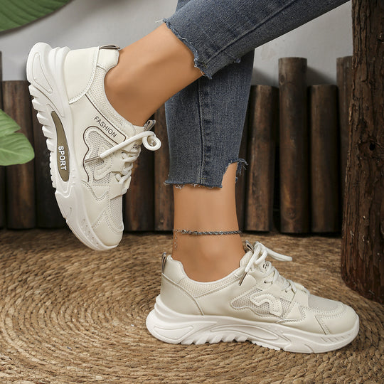 Damen Sportliche Lauf-Sneaker mit bequemer Dämpfung und atmungsaktivem Obermaterial EB