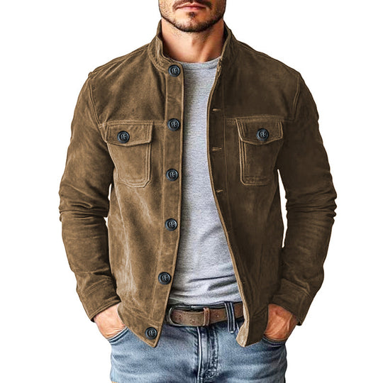 Herren elegante Jacke mit modernen Details EB