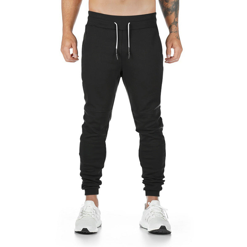 Herren Tapered-Sweat-Jogger mit Knie‑Paneel, verdeckten Reißverschlusstaschen & Komfortbund EB