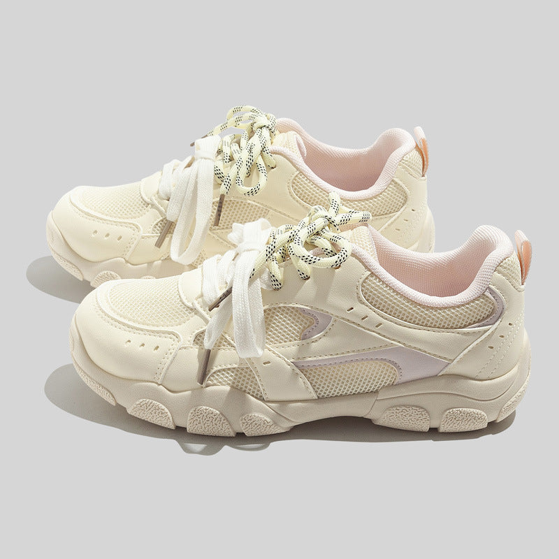 Damen Sportliche Sneakers mit ergonomischem Dämpfungssystem und atmungsaktiver Mesh-Oberfläche EB