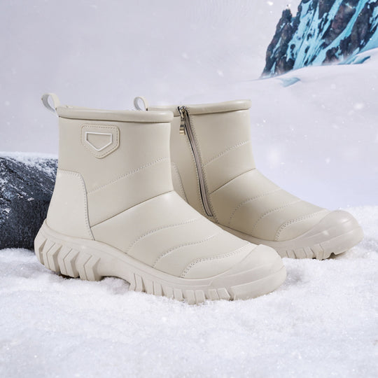 Damen Winterboots mit isolierender Hauptschicht und rutschfester Sohle EB