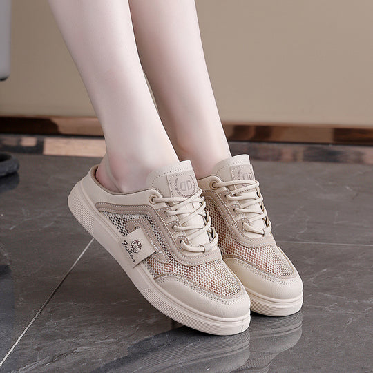 Damen Freizeitschuhe mit atmungsaktivem Netzdesign und rutschfester Sohle EB