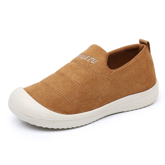 Damen Elegante Slip-On Schuhe mit atmungsaktivem Obermaterial und rutschfester Sohle EB