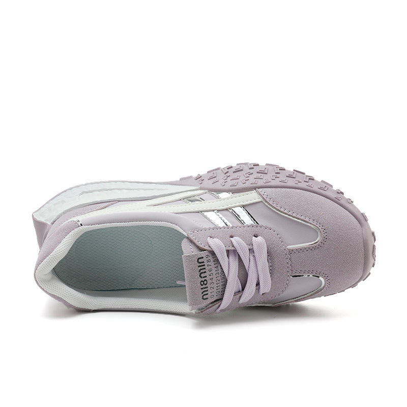 Damen Sportliche Sneakers mit dämpfender Sohle und atmungsaktivem Obermaterial EB