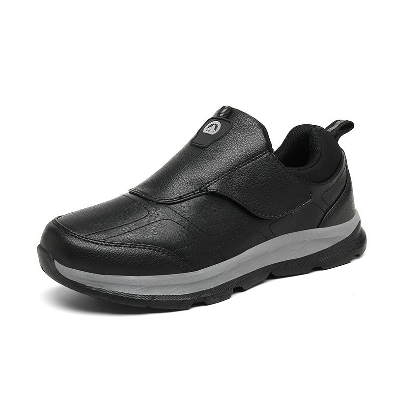 Damen Komfortable Slip-On Freizeitschuhe mit verstellbarem Klettverschluss EB