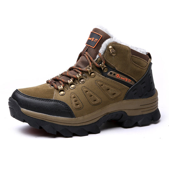 Damen wasserdichte Winterstiefel mit isolierendem Warmfutter und rutschfester Sohle EB