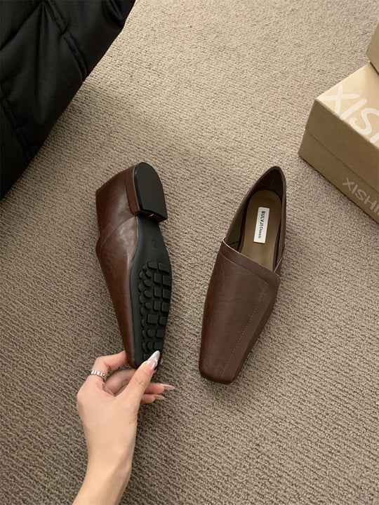 Damen spitze Slippers aus Wildleder mit elegantem Design EB