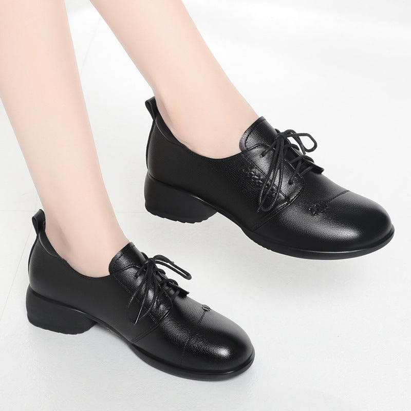 Damen Klassische Ballerinas mit elegantem Riemen und flexiblem Fußbett EB