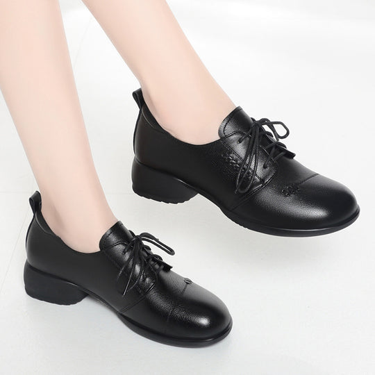 Damen Klassische Ballerinas mit elegantem Riemen und flexiblem Fußbett EB