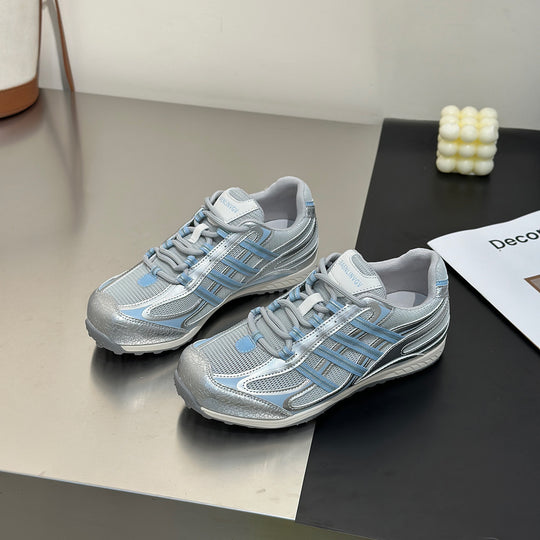 Damen Sportliche Laufschuhe mit atmungsaktivem Obermaterial und rutschfester Sohle EB