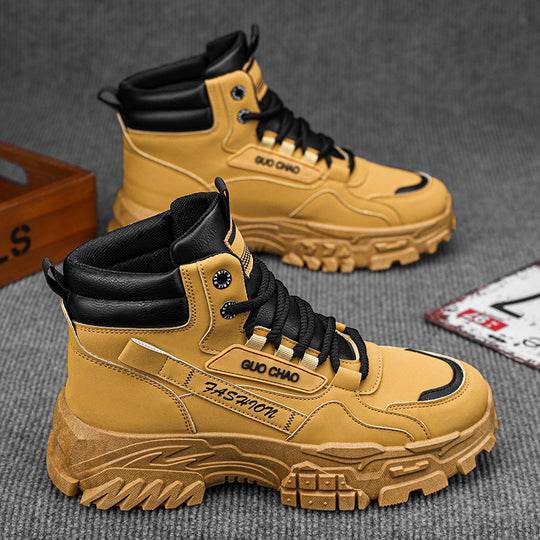 Damen Sportliche Hiking Stiefel mit rutschfester Sohle und atmungsaktivem Obermaterial EB