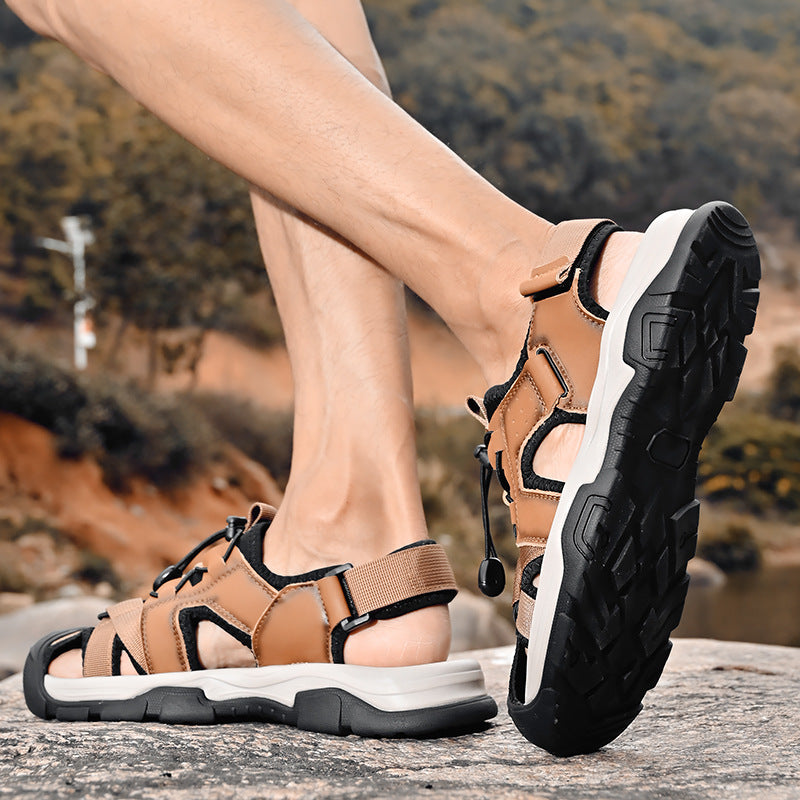 Herren Sportliche Outdoor-Sandalen mit atmungsaktivem Obermaterial EB