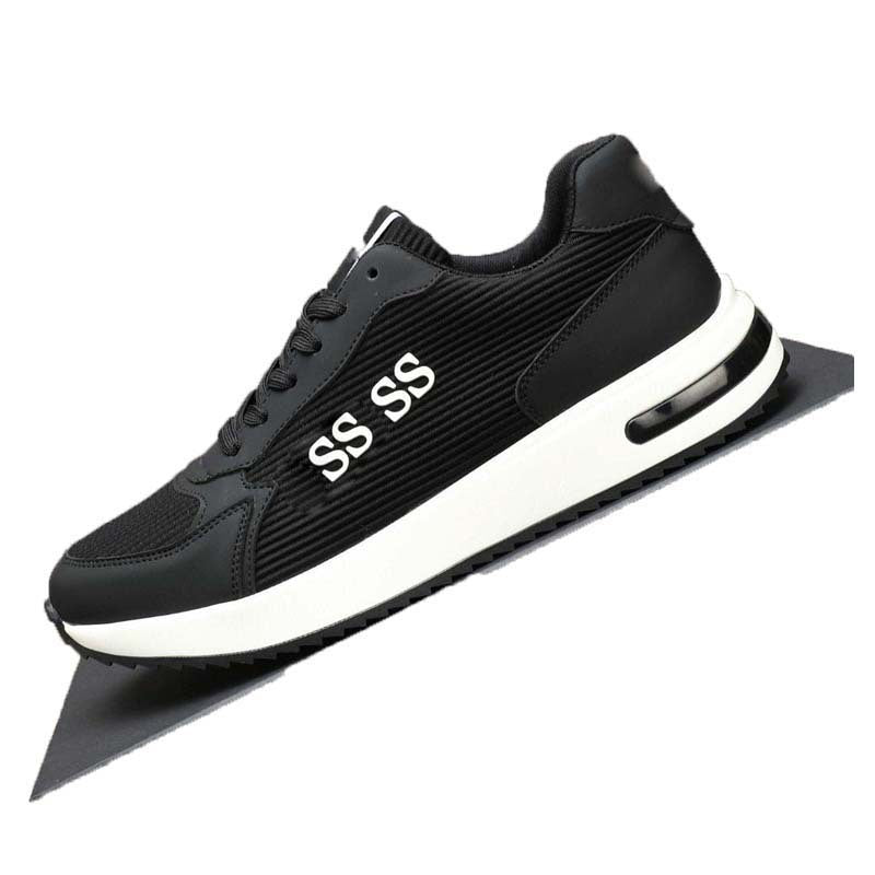 Damen Sportliche Sneakers mit atmungsaktiver Textil-Oberfläche und stoßdämpfender Sohle EB