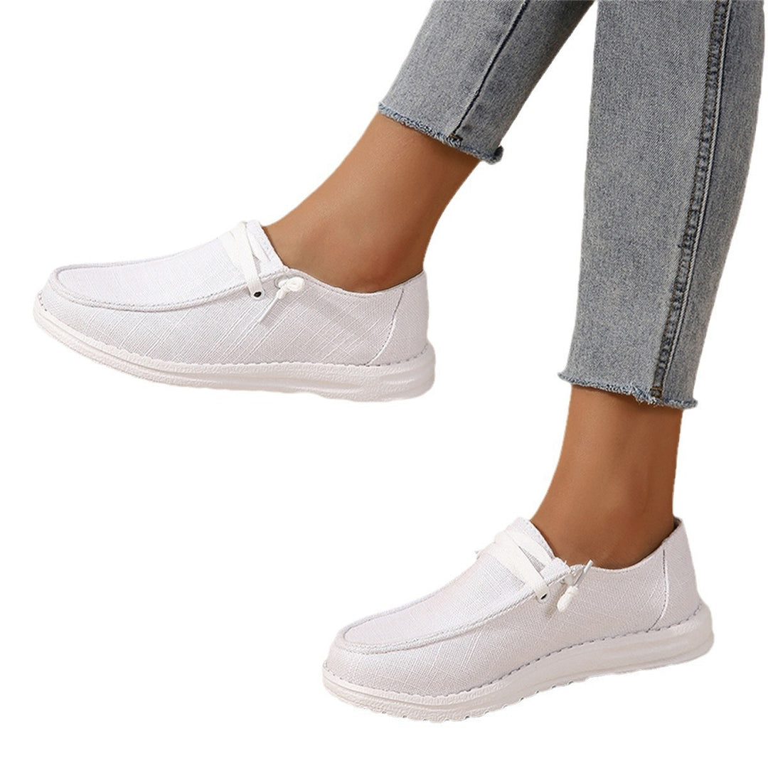 Damen Bequeme Slip-On Schuhe mit atmungsaktivem Obermaterial EB