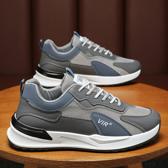 Damen Sportliche Sneakers mit atmungsaktiver Mesh-Konstruktion und Stoßdämpfung EB