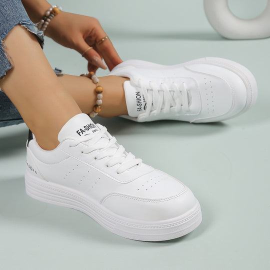 Damen modische Sneakers mit atmungsaktiver Oberfläche und bequemer Laufsohle EB