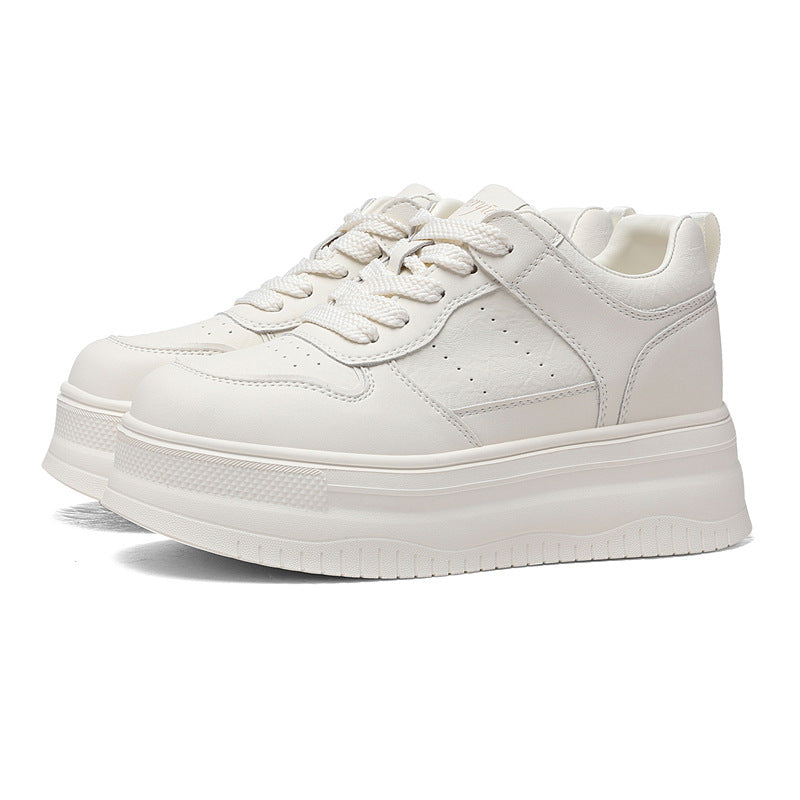 Damen Modische und komfortable Plateau-Sneaker mit dämpfender Sohle EB