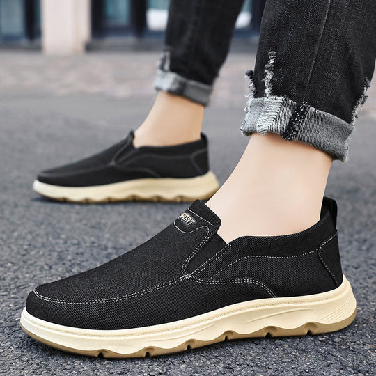 Damen Atmungsaktive Slip-On Freizeitschuhe mit elastischem Einstieg EB