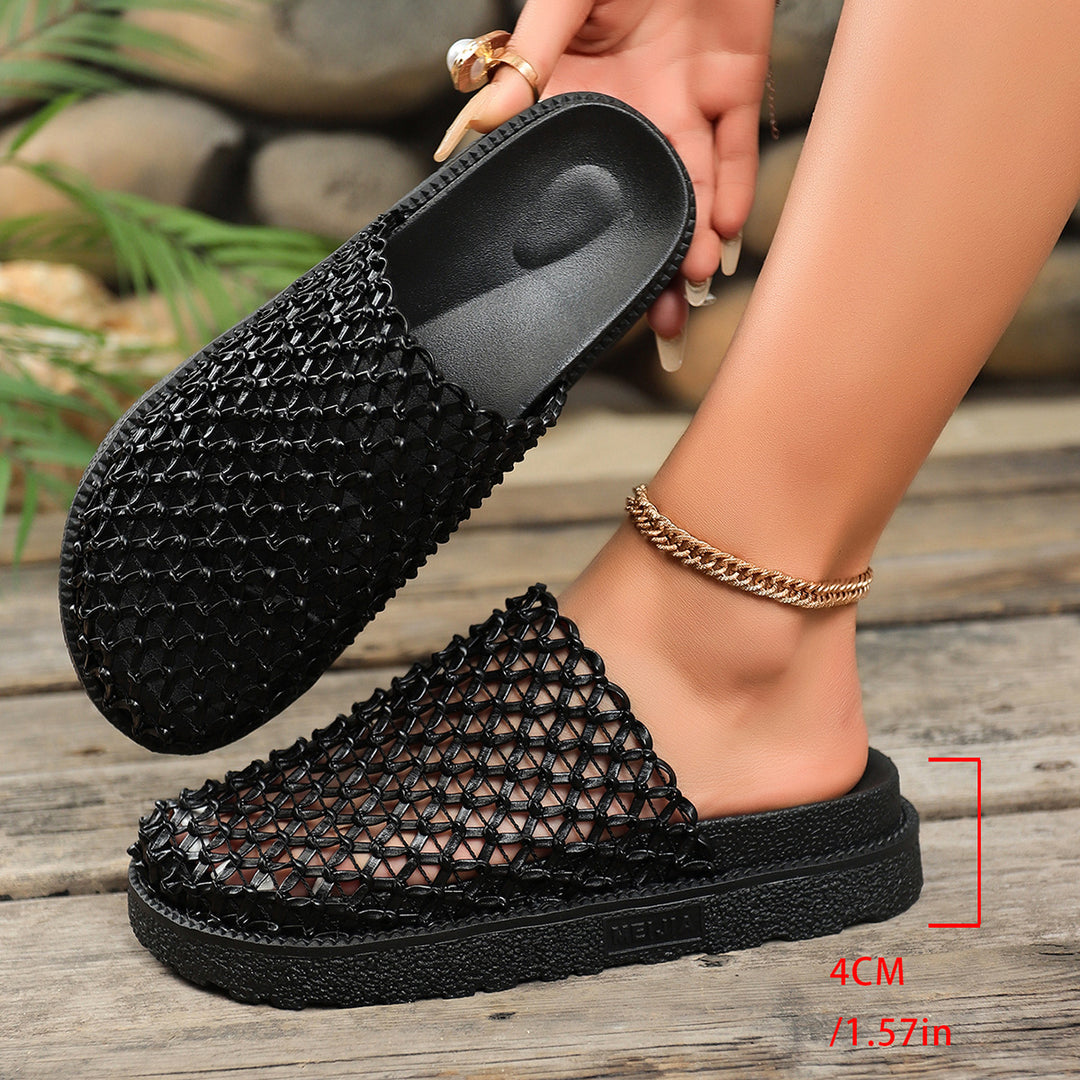 Damen Clogs mit modernem Netzdesign und rutschfester Sohle EB