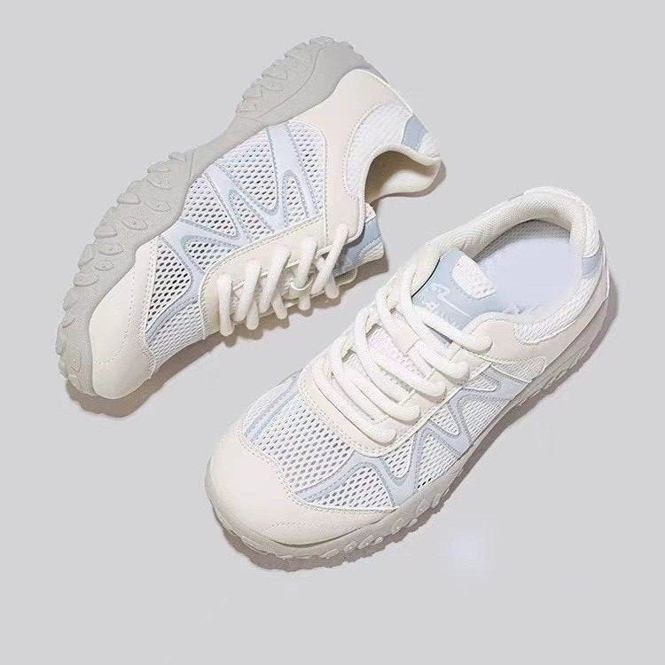 Damen Atmungsaktive Freizeitsneaker mit rutschfester Sohle und stabiler Unterstützung EB