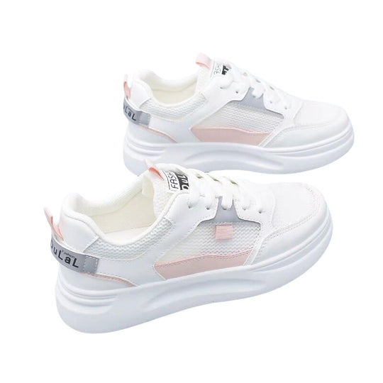 Damen Sportliche Sneakers mit innovativer Dämpfungstechnologie und atmungsaktiven Netzdetails EB