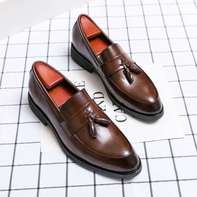 Herren Elegante Mokassins mit modischem Quastendesign EB