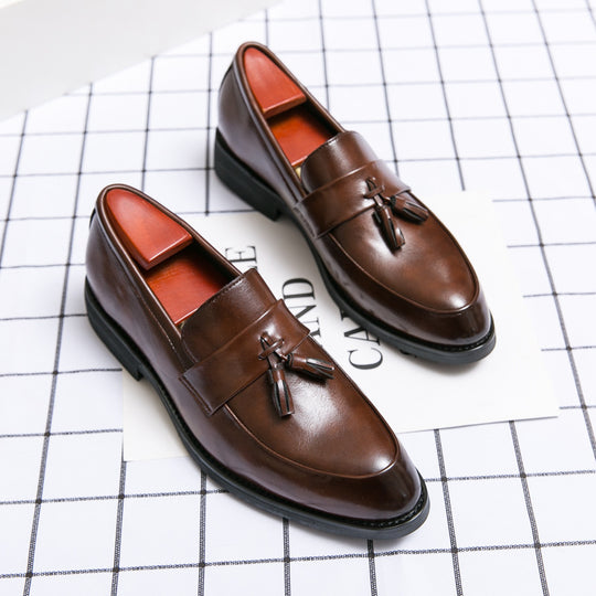 Herren Elegante Mokassins mit modischem Quastendesign EB