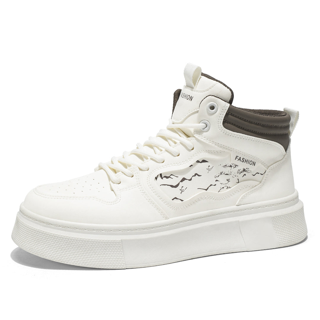 Damen Hochwertige und modische High-Top Sneakers EB