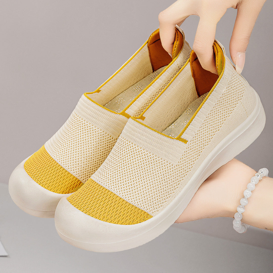 Damen Komfortable und atmungsaktive Slip-On Schuhe EB