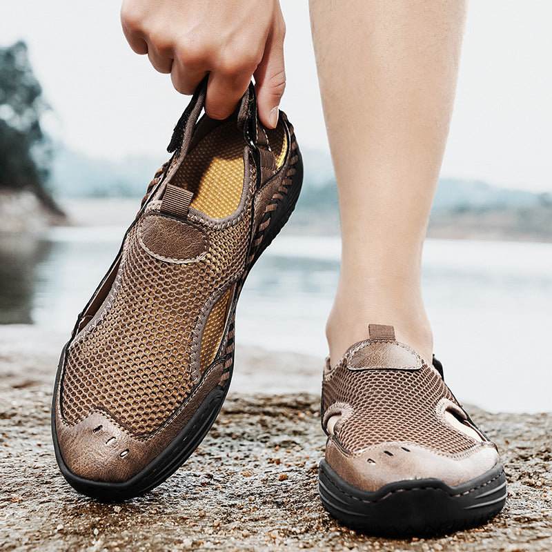 Damen Atmungsaktive Wassersportschuhe mit rutschfester Sohle und flexiblem Netzoberteil EB