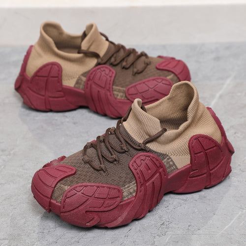 Damen Performance-Freizeitsneaker mit elastischer Strickkonstruktion und rutschfester Sohle EB