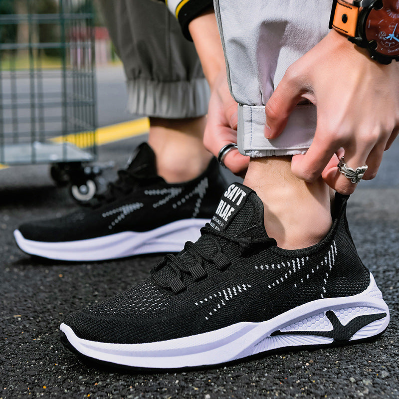 Damen Sportliche Sneakers mit atmungsaktiver Mesh-Oberfläche und Dämpfungstechnologie EB