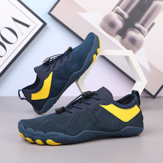 Damen Atmungsaktive Badeschuhe mit rutschfester Sohle und elastischem Schnürsystem EB