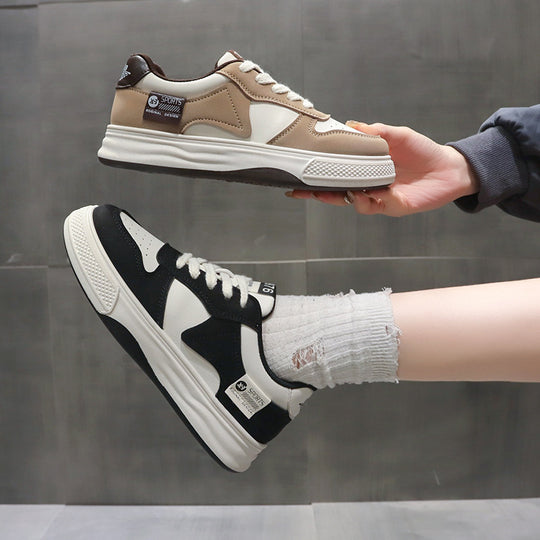 Damen Modische Sneaker mit robustem Obermaterial und sportlichem Design EB