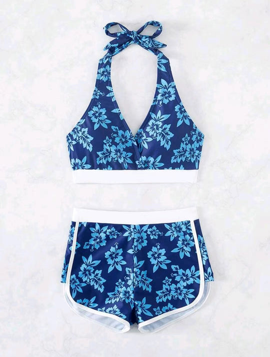 Damen Funktions-Bikini-Set mit modischem Design EB