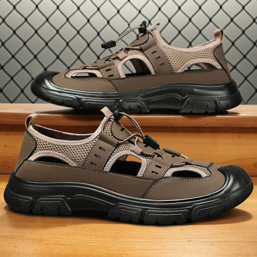 Damen Atmungsaktive Outdoor-Sandalen mit rutschfester Sohle EB