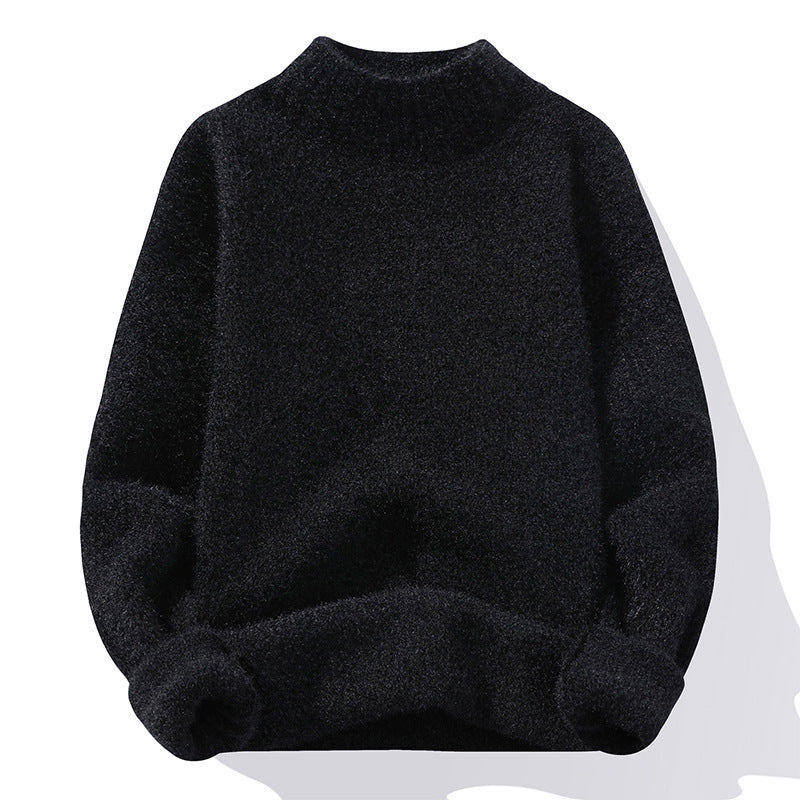 Damen Hochabschließend Pullover mit strukturierter Oberfläche EB