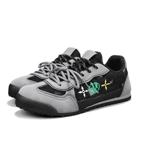 Damen Sportliche Sneaker mit atmungsaktiver Obermaterialstruktur und modischem Design EB