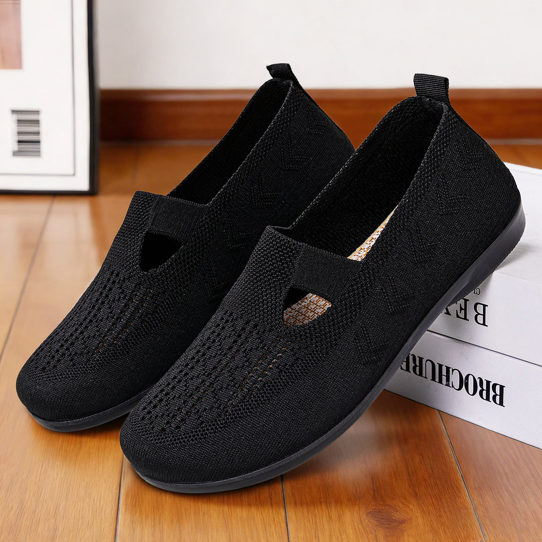 Damen Atmungsaktive Strickschuhe EB