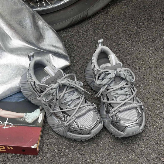Damen Sportliche Sneaker mit atmungsaktivem Obermaterial und dämpfender Sohle EB