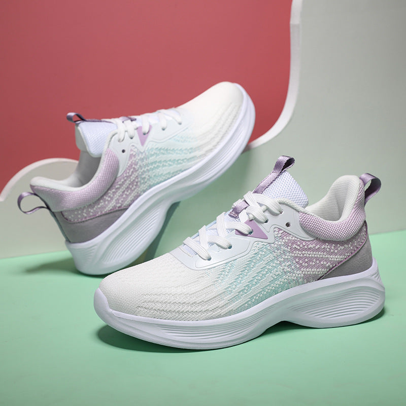 Damen Atmungsaktive Trainings-Sneakers mit flexibel dämpfendem Fußbett EB