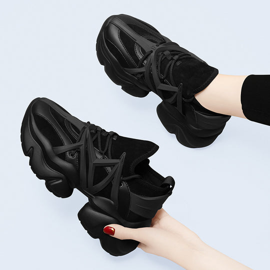 Damen Sportliche Chunky Sneaker mit innovativer Sohlenkonstruktion EB