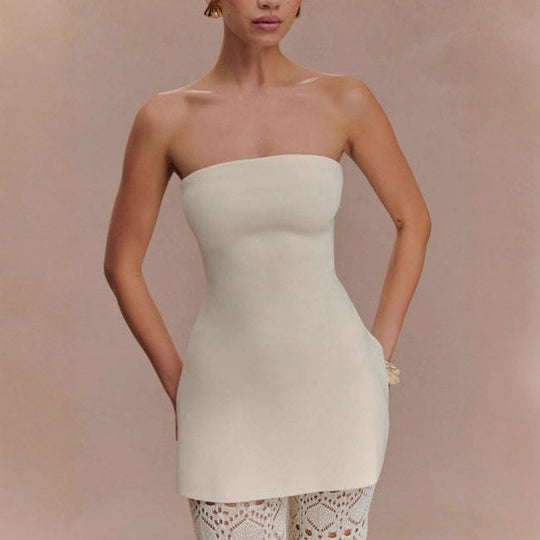 Damen elegantes Oberteil mit luftiger Häkelhose EB