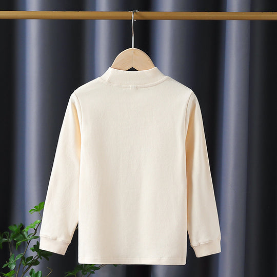 Mädchen Langarmshirt mit floralem Applikationsdesign EB
