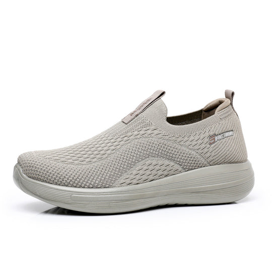 Damen Slip-On Laufschuhe mit atmungsaktiver Oberflächenstruktur EB