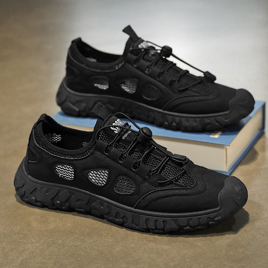 Damen Outdoor-Sneaker mit atmungsaktiver Oberflächenstruktur und dämpfender Sohle EB