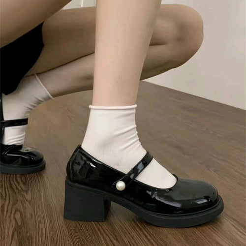 Damen elegante und stilvolle Plateau-Pumps EB
